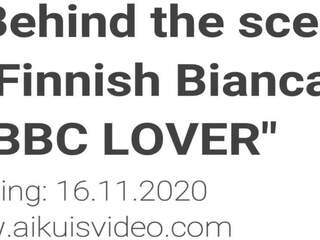Za the scény dokončovanie bianca je a bbc milovník: hd špinavé film fe