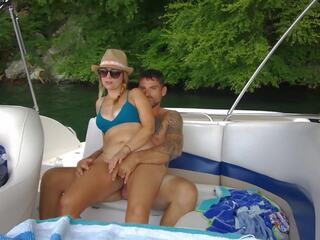 Some Fun with Public sex film on Our Boat, HD sex movie b6