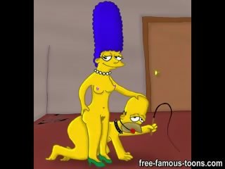 Homer Simpson family sex film